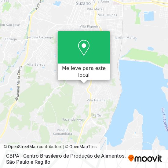 CBPA - Centro Brasileiro de Produção de Alimentos mapa