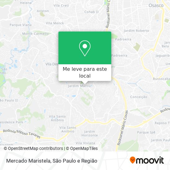 Mercado Maristela mapa