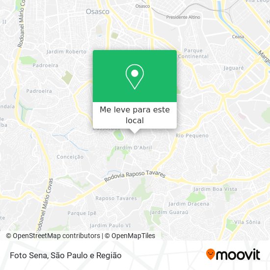 Foto Sena mapa