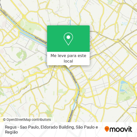 Regus - Sao Paulo, Eldorado Building mapa