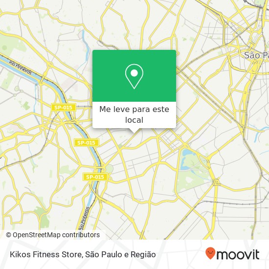 Kikos Fitness Store mapa