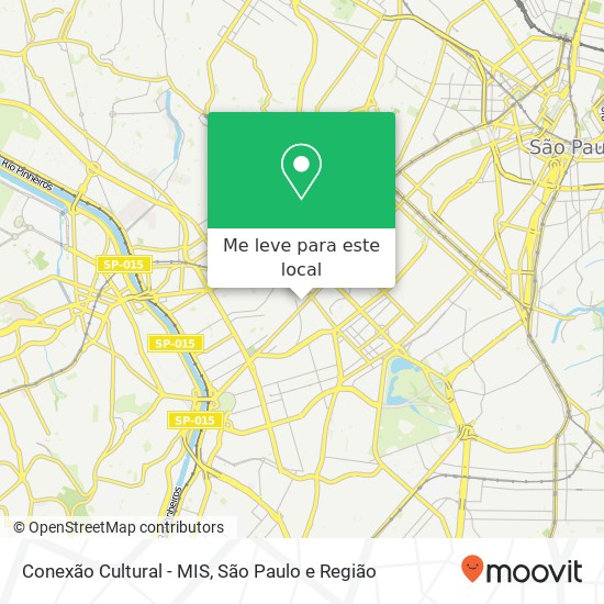 Conexão Cultural - MIS mapa