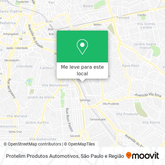 Protelim Produtos Automotivos mapa