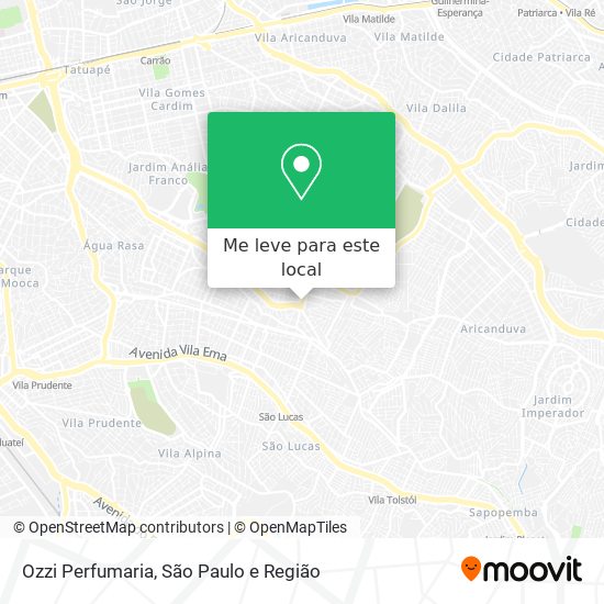 Ozzi Perfumaria mapa