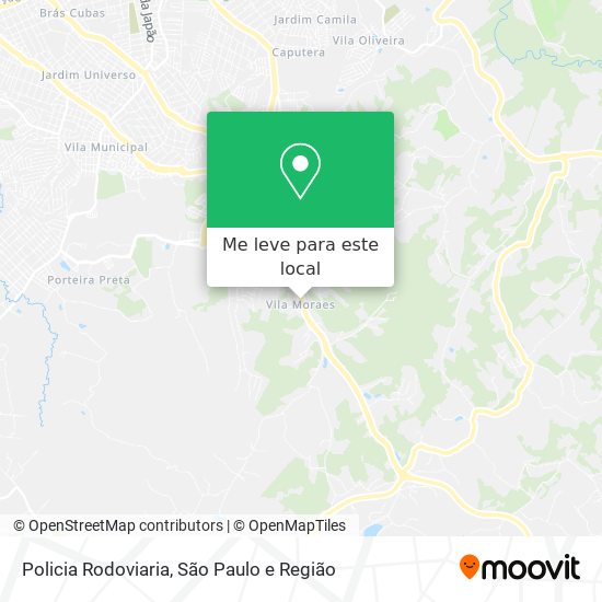 Policia Rodoviaria mapa