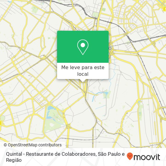 Quintal - Restaurante de Colaboradores mapa