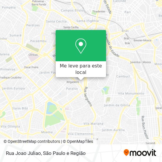 Rua Joao Juliao mapa