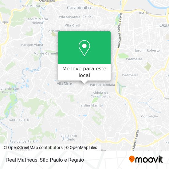 Real Matheus mapa