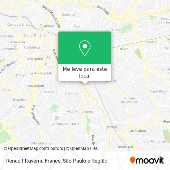 Renault Itavema France mapa