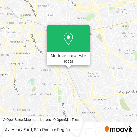 Av. Henry Ford mapa