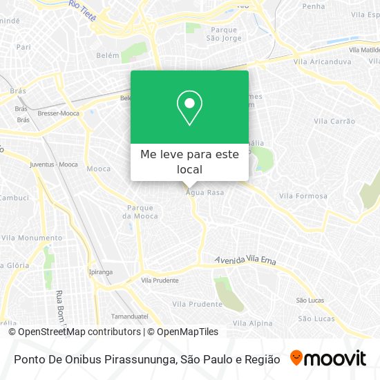 Ponto De Onibus Pirassununga mapa