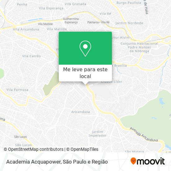 Academia Acquapower mapa