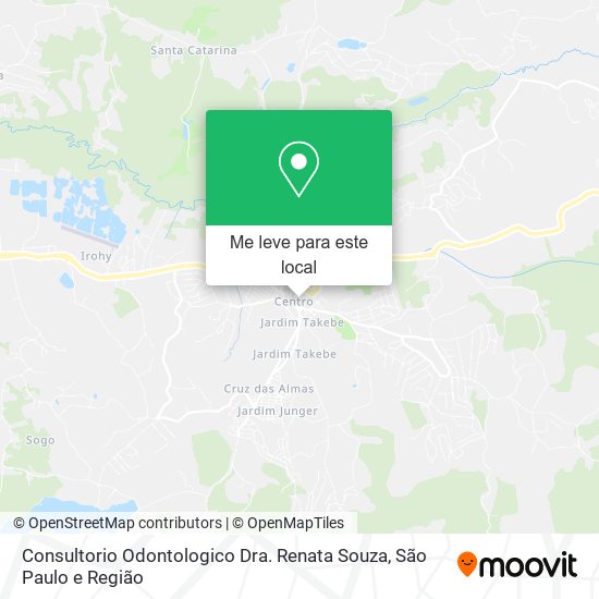 Consultorio Odontologico Dra. Renata Souza mapa