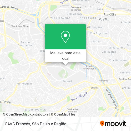 CAVC Francês mapa
