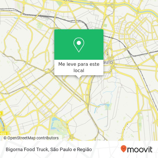 Bigorna Food Truck mapa