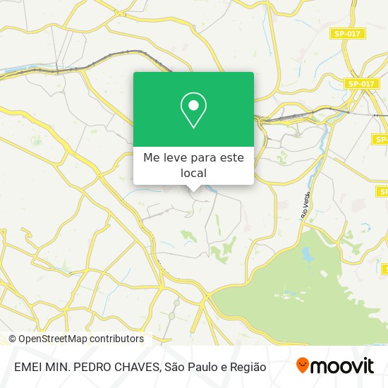 EMEI MIN. PEDRO CHAVES mapa