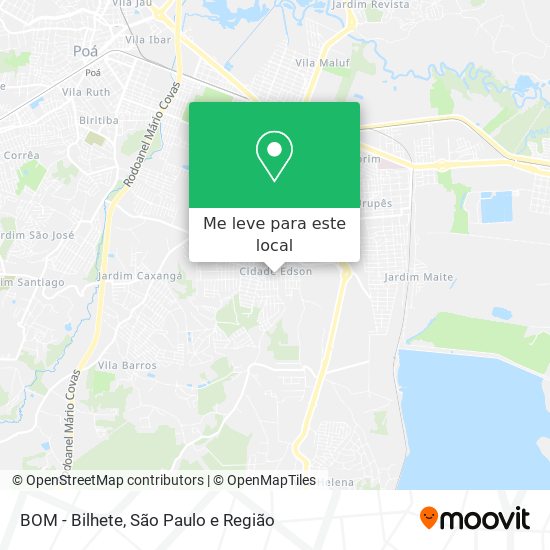 BOM - Bilhete mapa