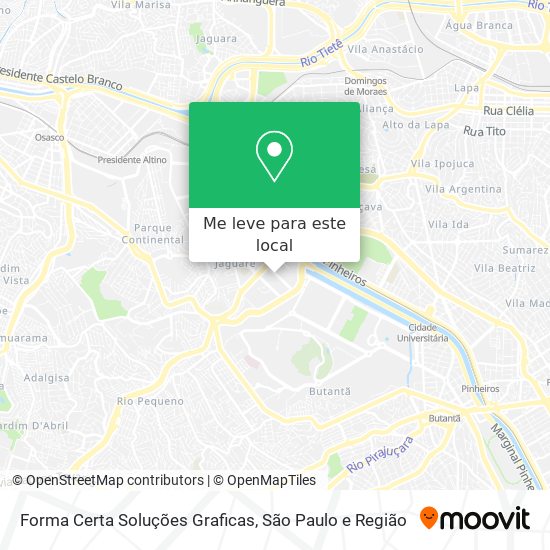 Forma Certa Soluções Graficas mapa