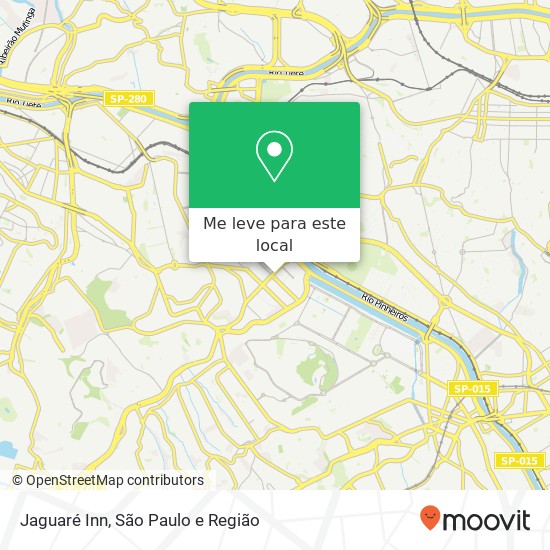 Jaguaré Inn mapa
