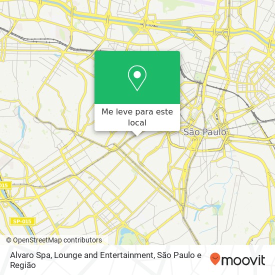 Alvaro Spa, Lounge and Entertainment mapa