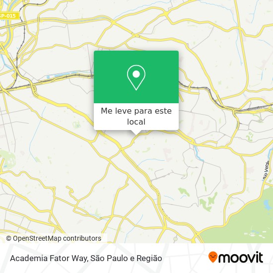 Academia Fator Way mapa