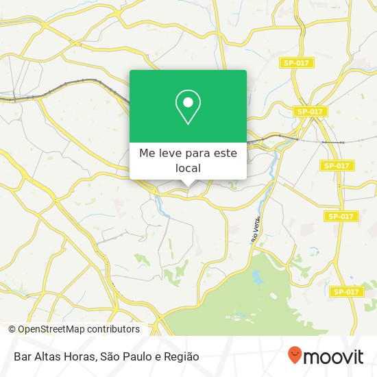 Bar Altas Horas mapa