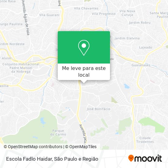 Escola Fadlo Haidar mapa