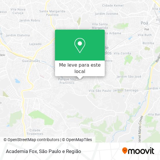 Academia Fox mapa