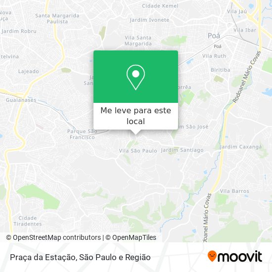 Praça da Estação mapa