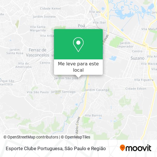 Esporte Clube Portuguesa mapa