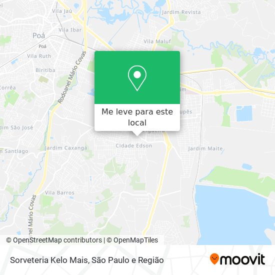 Sorveteria Kelo Mais mapa