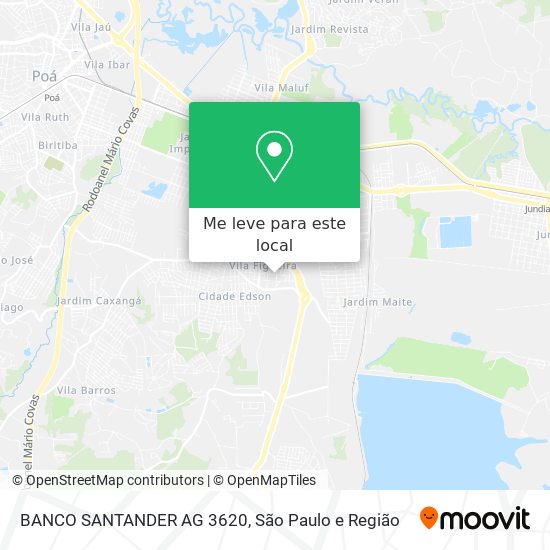 BANCO SANTANDER  AG 3620 mapa