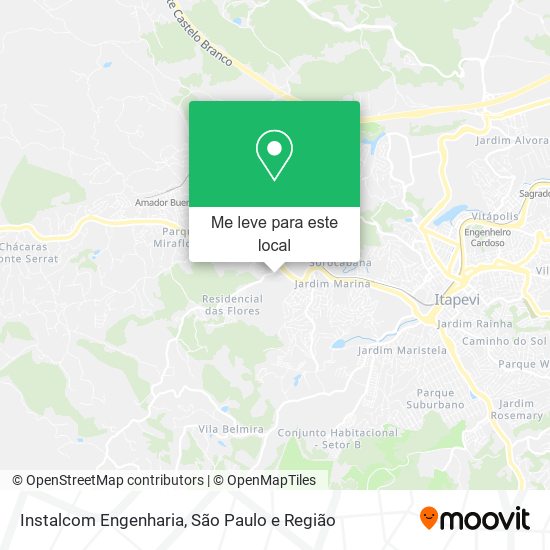 Instalcom Engenharia mapa