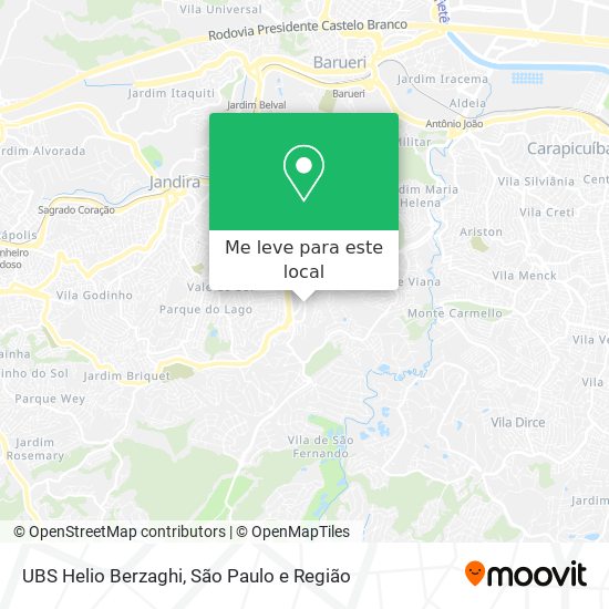 UBS Helio Berzaghi mapa