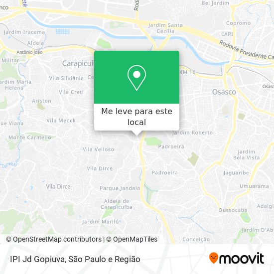 IPI Jd Gopiuva mapa