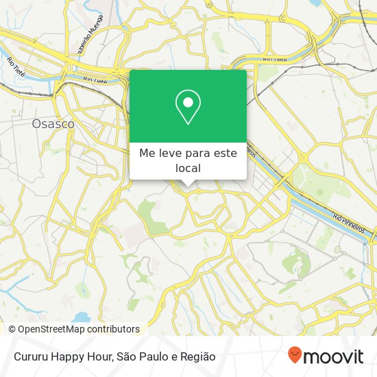 Cururu Happy Hour mapa