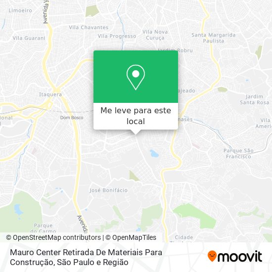 Mauro Center Retirada De Materiais Para Construção mapa