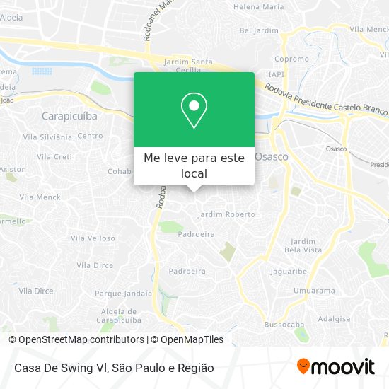 Casa De Swing Vl mapa