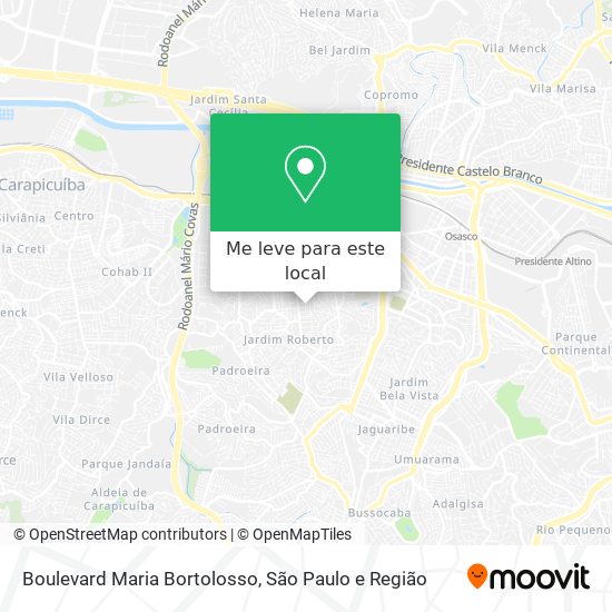 Boulevard Maria Bortolosso mapa