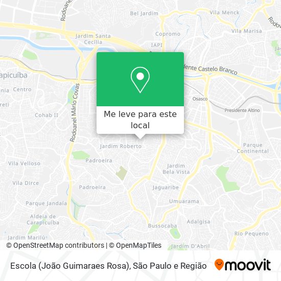 Escola (João Guimaraes Rosa) mapa