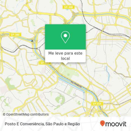 Posto E Conveniência mapa