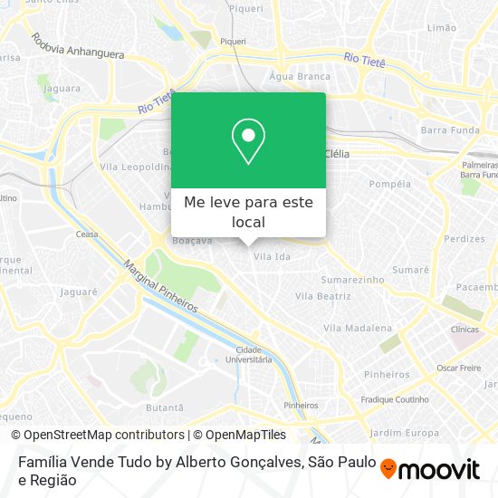 Família Vende Tudo by Alberto Gonçalves mapa