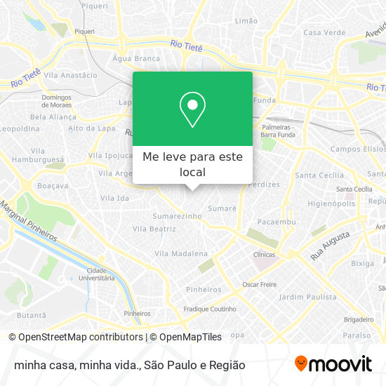 minha casa, minha vida. mapa