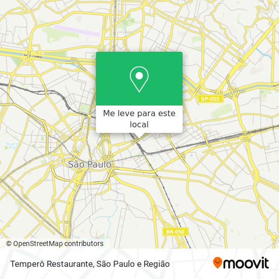 Temperô Restaurante mapa