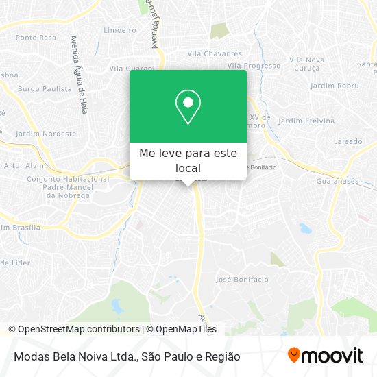 Modas Bela Noiva Ltda. mapa