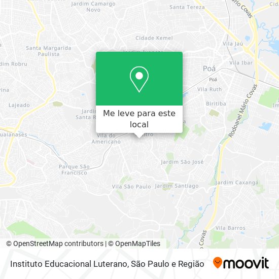 Instituto Educacional Luterano mapa