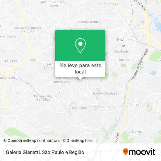Galeria Gianetti mapa
