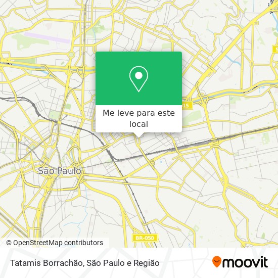 Tatamis Borrachão mapa