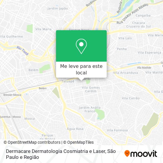 Dermacare Dermatologia Cosmiatria e Laser mapa