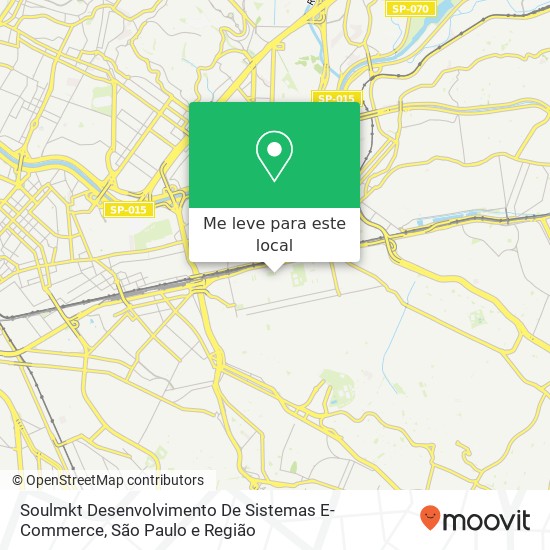 Soulmkt Desenvolvimento De Sistemas E-Commerce mapa